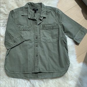 Brand New J. Crew utility shirt sz 4
